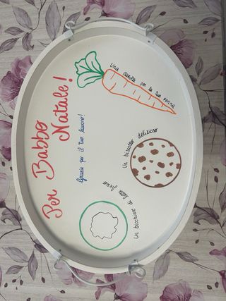 Vassoio per Babbo Natale