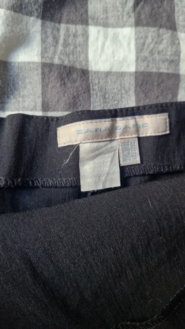 Vestito nero Zara elegante