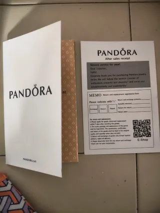 Pulsera Cuero Pandora Doble Negra Cierre Plata