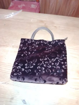 Bolso La Perla Marrón y Verde