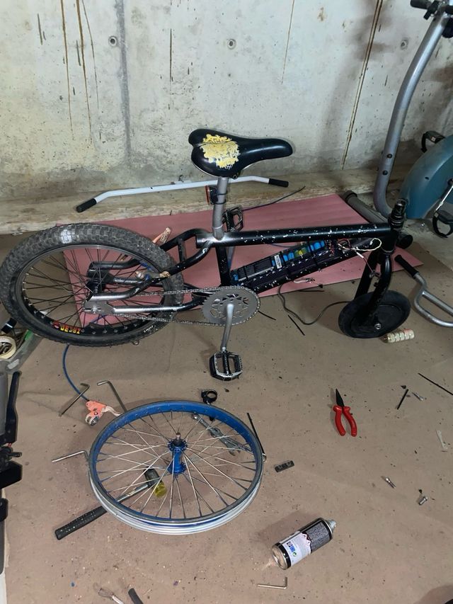 Bici Eléctrica Modificada M365