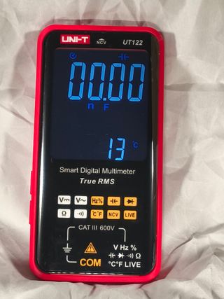 Multímetro digital inteligente recargable