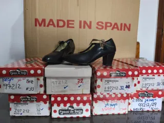 Lote Zapatos Flamenco Pasos de Baile
