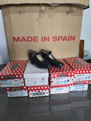 Lote Zapatos Flamenco Pasos de Baile