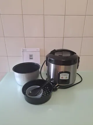 Olla Arrocera Silvercrest.