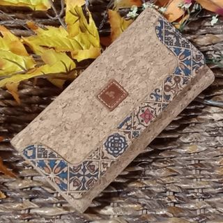 CARTERA MUJER CORCHO PORTUGUÉS ESTAMPADO MOSÁICO