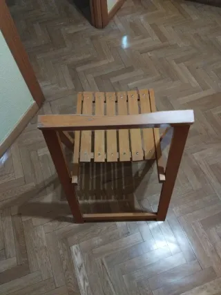 4 sedie da terrazzo pieghevoli