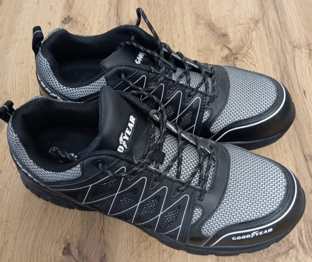 Zapatos de Seguridad Goodyear Negros y Grises