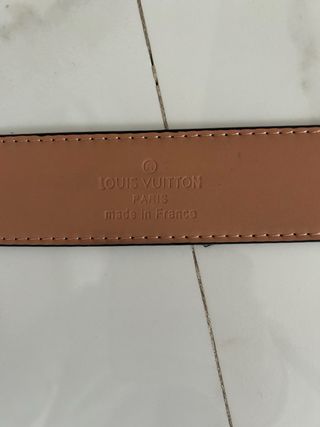 Cintura Louis Vuitton Nera