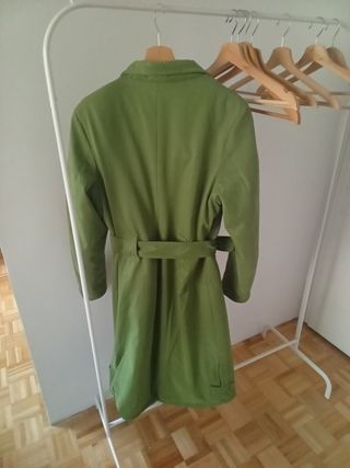 Abrigo verde mujer