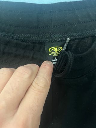 Pantaloni tuta uomo neri