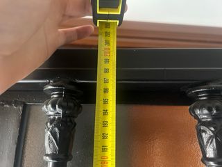 Portón de hierro forjado como nuevo