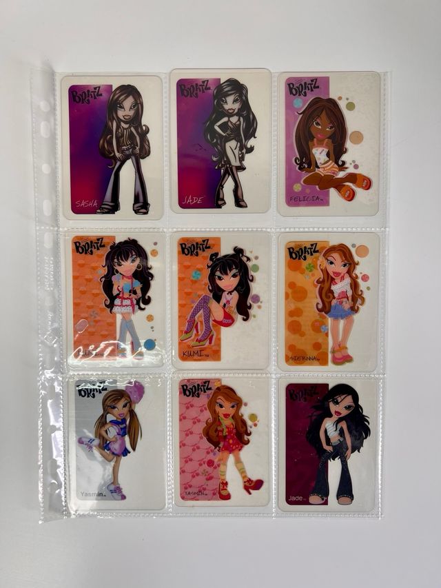 Cartas Bratz Coleccionables
