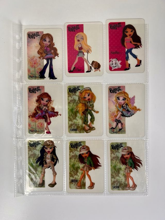 Cartas Bratz Coleccionables