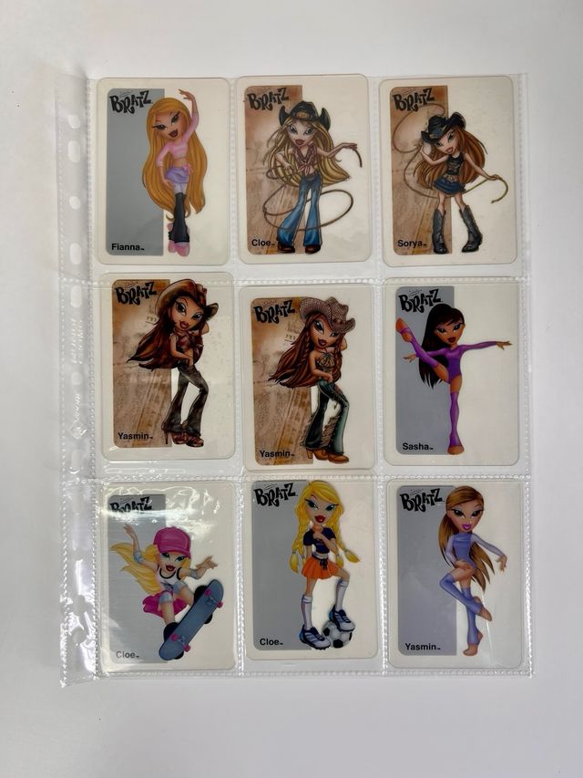Cartas Bratz Coleccionables