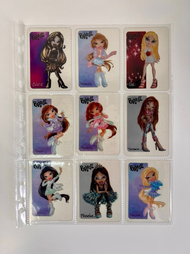Cartas Bratz Coleccionables