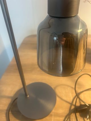 Lámpara de mesa Maisons du Monde gris