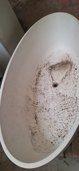 Bañera italiana ovalada