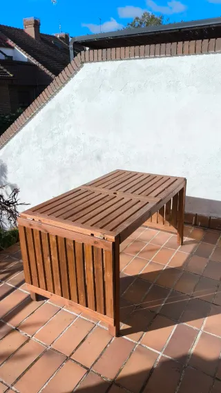 Mesa de exterior Applaro extensible Ikea hasta 2,6