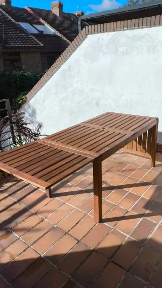 Mesa de exterior Applaro extensible Ikea hasta 2,6