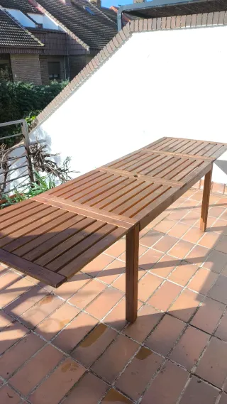 Mesa de exterior Applaro extensible Ikea hasta 2,6