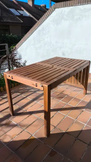 Mesa de exterior Applaro extensible Ikea hasta 2,6