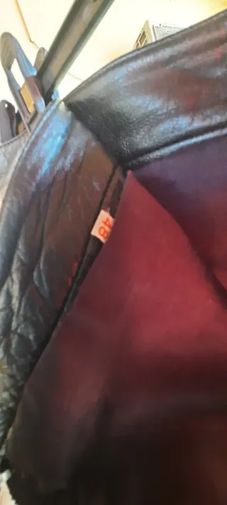 Gonna nera vera pelle