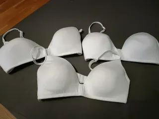 Lote 3 Sujetadores Blancos