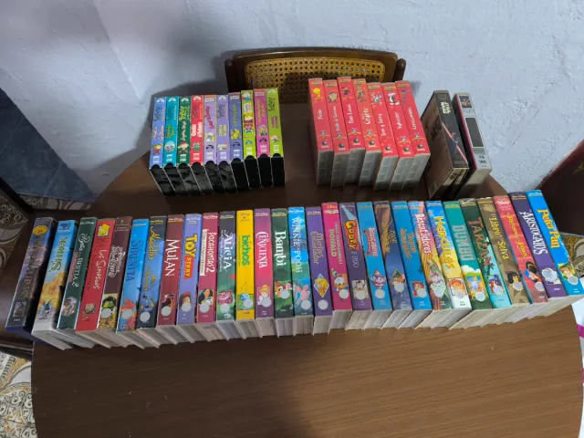 Lote Películas VHS Disney y Más