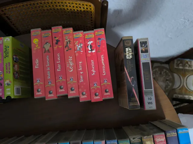 Lote Películas VHS Disney y Más