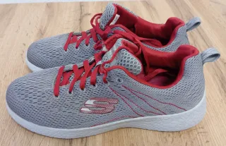 Zapatillas Skechers Talla 41 Gris/Rojo