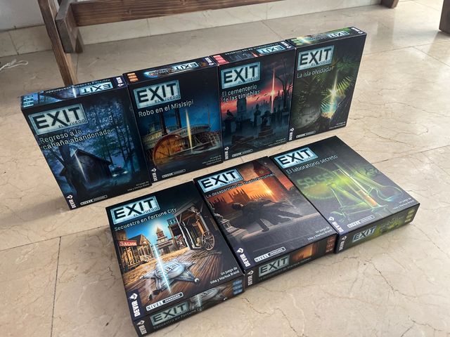 EXIT El Juego: Lote 7 Escape Rooms