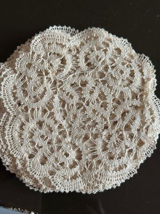 Sottobicchieri tombolo fatti a mano