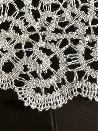 Sottobicchieri tombolo fatti a mano