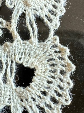 Sottobicchieri tombolo fatti a mano