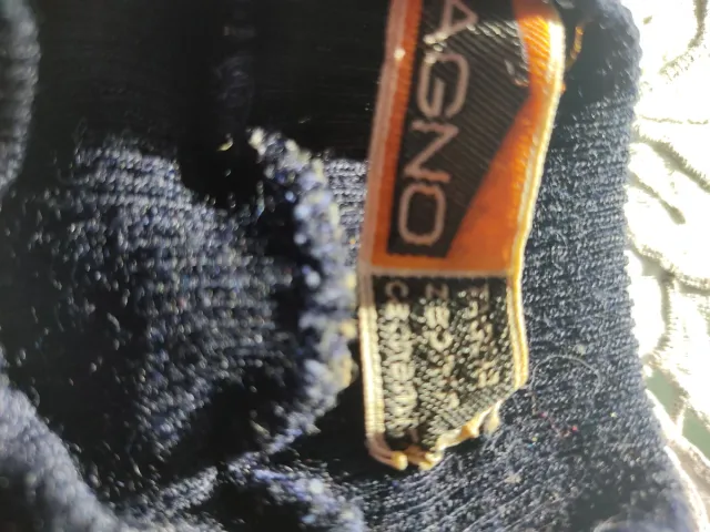 Pullover uomo Ragno lana cashmere blu