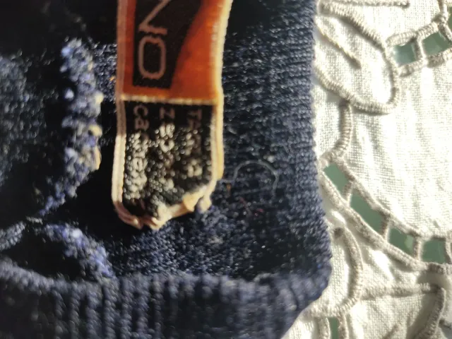 Pullover uomo Ragno lana cashmere blu