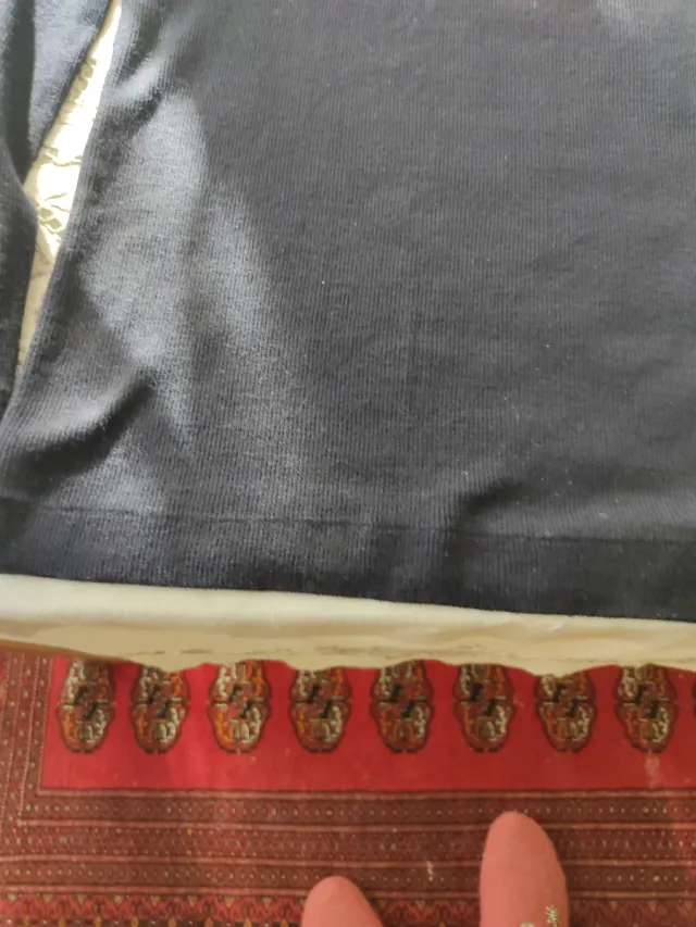 Pullover uomo Ragno lana cashmere blu