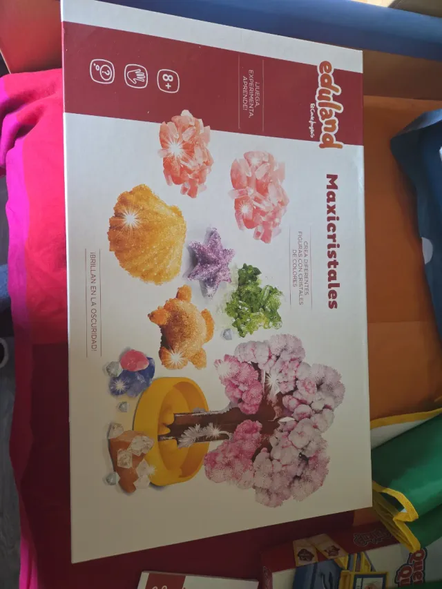 Kit Científico MaxiCristales Eduland