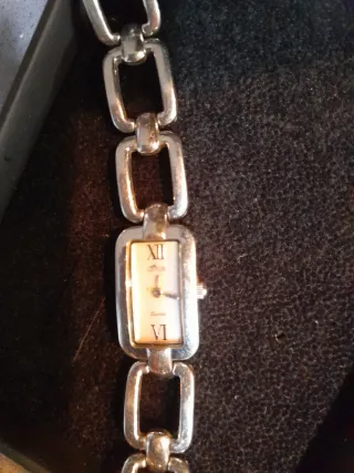 Reloj Lotus Mujer Nacar Plata