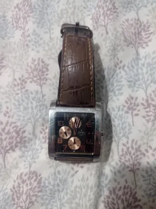 Reloj Festina Cuadrado Correa Marrón