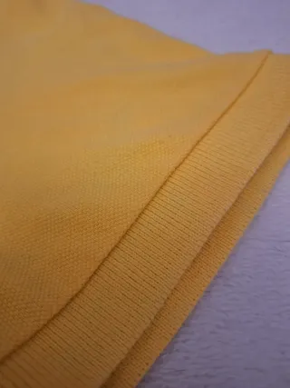 Polo Hollister Amarillo Talla M