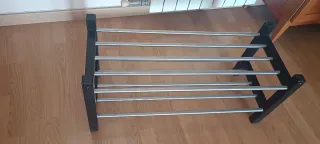 Zapatero Ikea 5 baldas metal y madera