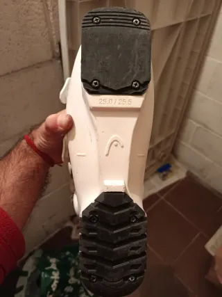 Esquís Junior Rossignol y botas head