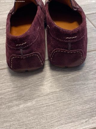 Mocasines Massimo Dutti Morado Talla 42
