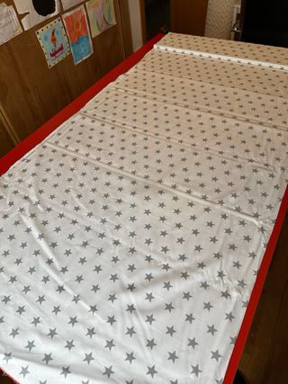 Tela de algodón 100% con estrellas