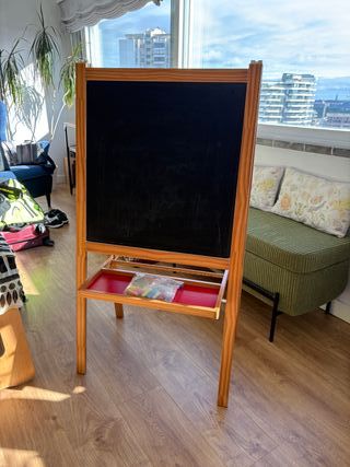 Cavalete IKEA – Quadro Giz + Quadro Branco