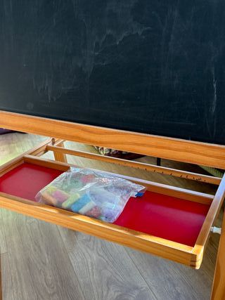 Cavalete IKEA – Quadro Giz + Quadro Branco