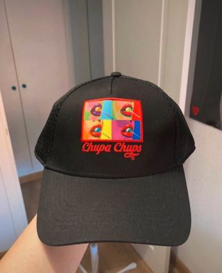 Gorra Chupa Chups Negra Nueva