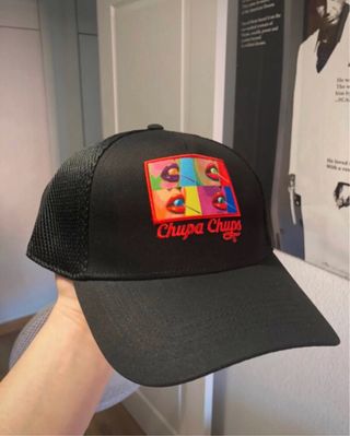 Gorra Chupa Chups Negra Nueva